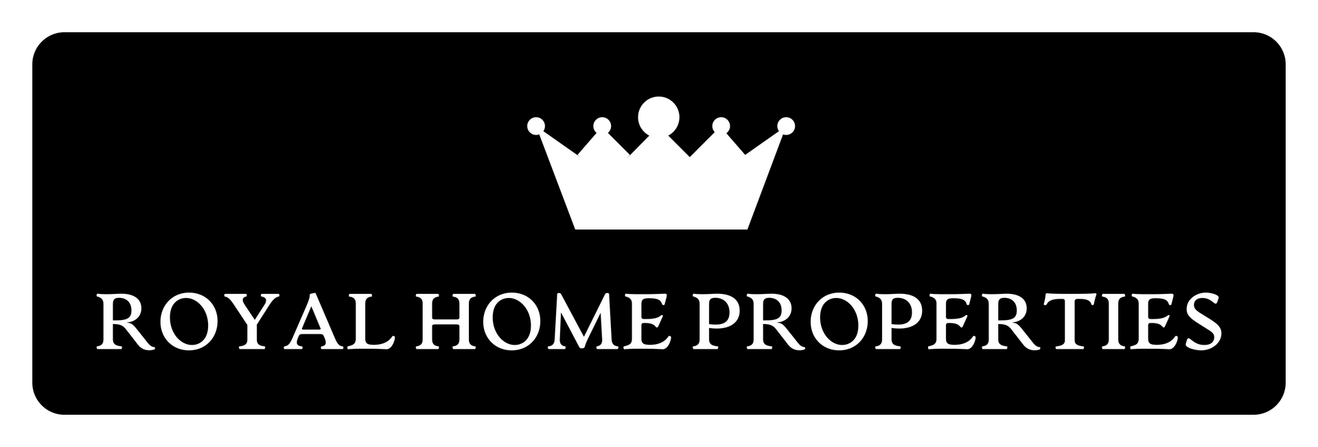 A white crown icon above the text