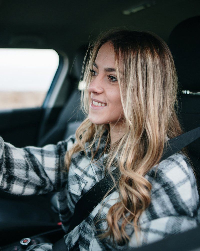Teenager Girl Driving a Car - Northgate Driving School - Rochester, MN Teenager Girl Driving a Car - Northgate Driving School - Rochester, MN