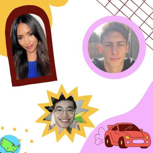 YouTube video cards used as a marketing tool A picture of a woman a man and a car