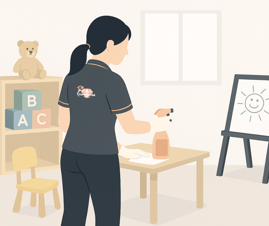 child care cleaning