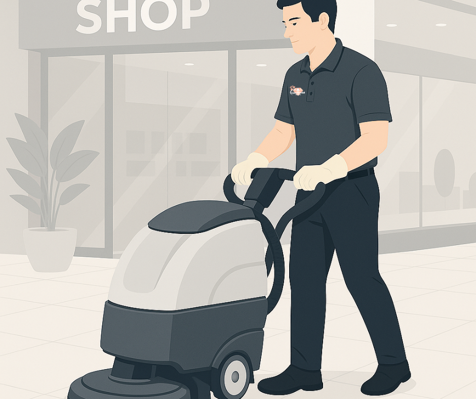 shopping centre cleaners