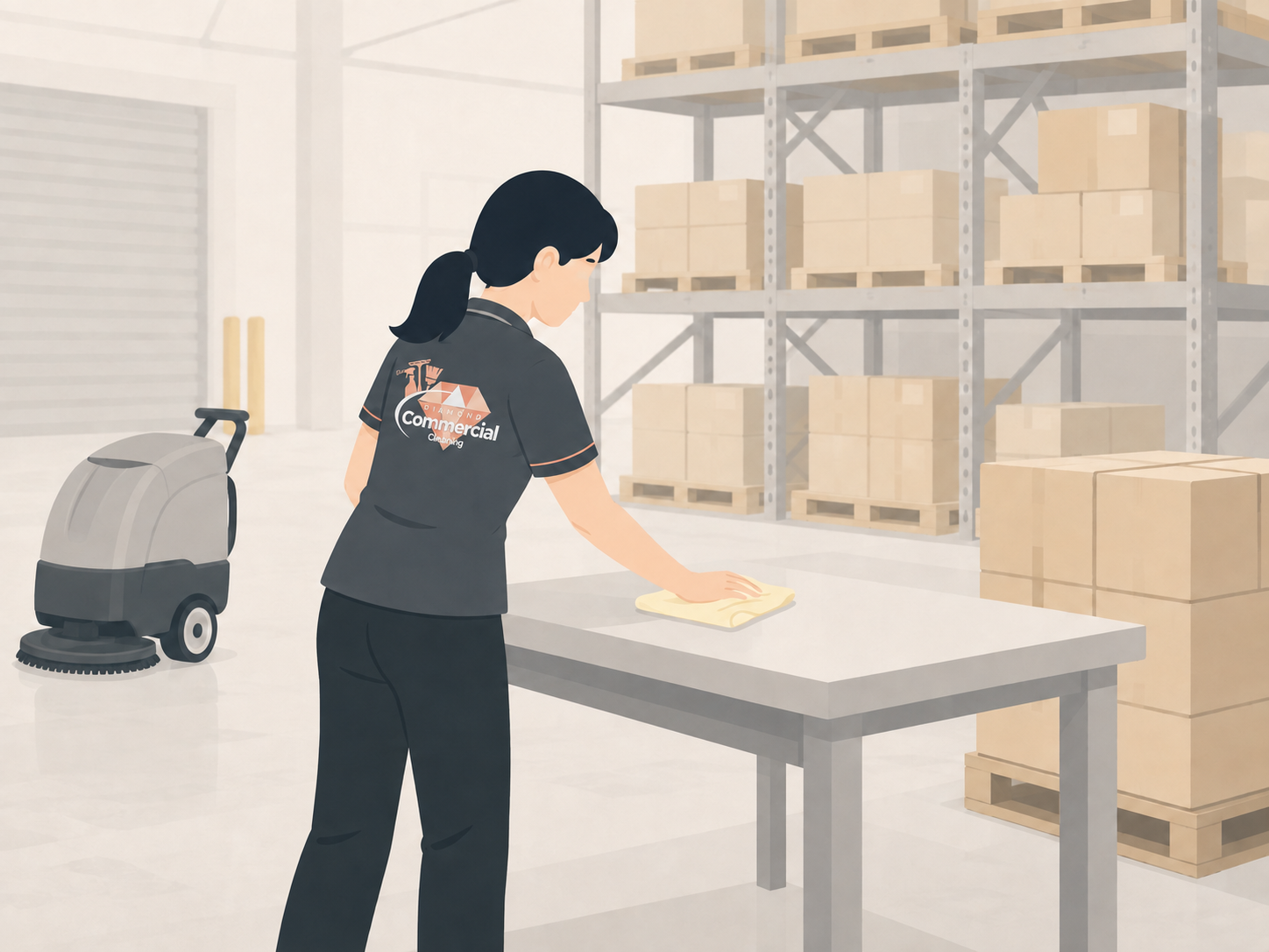 warehouse cleaners