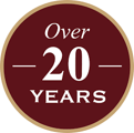 Over 20 Years Logo Over 20 Years Logo