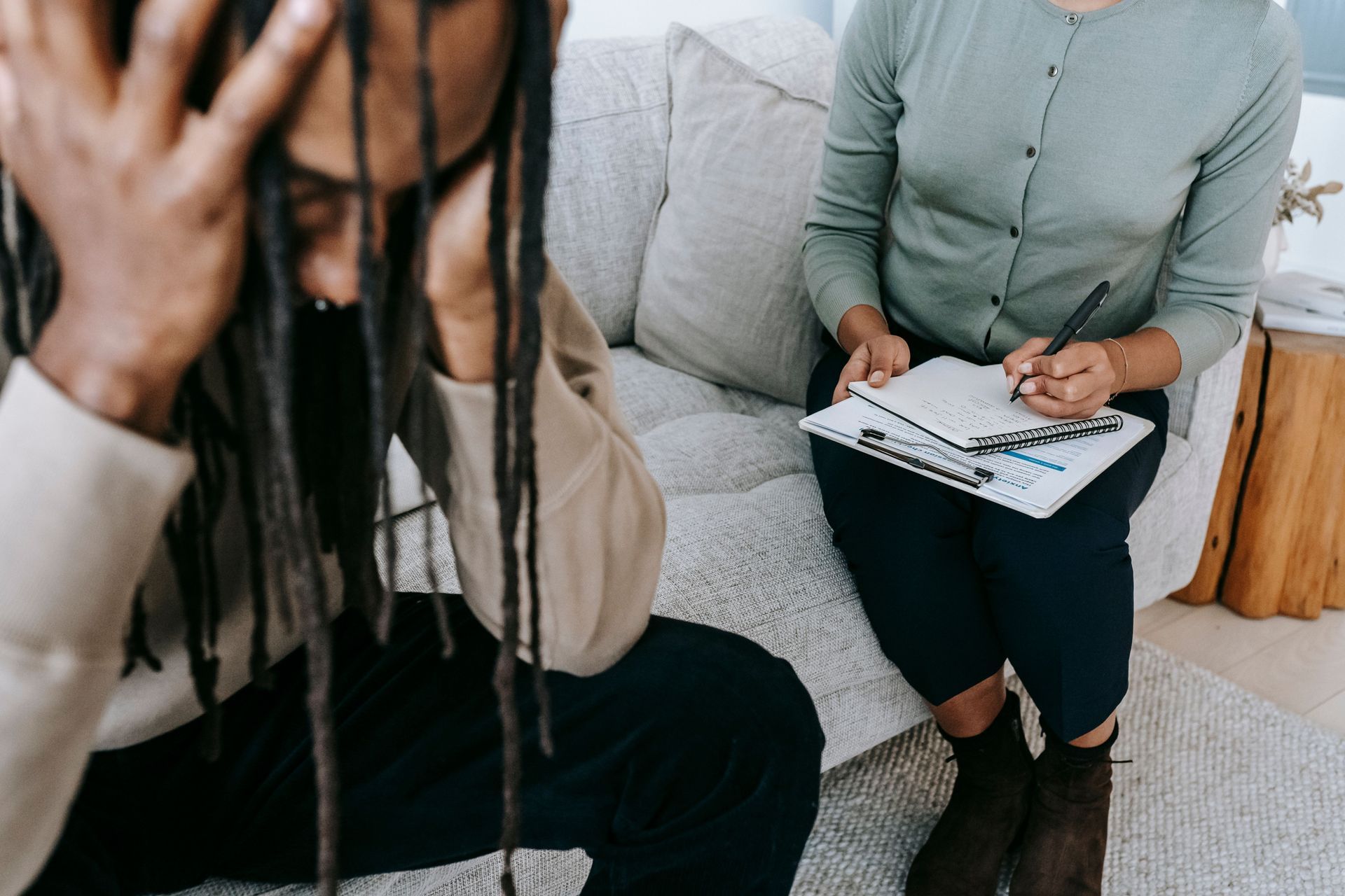 Individual anxiety counseling session in Overland Park KS