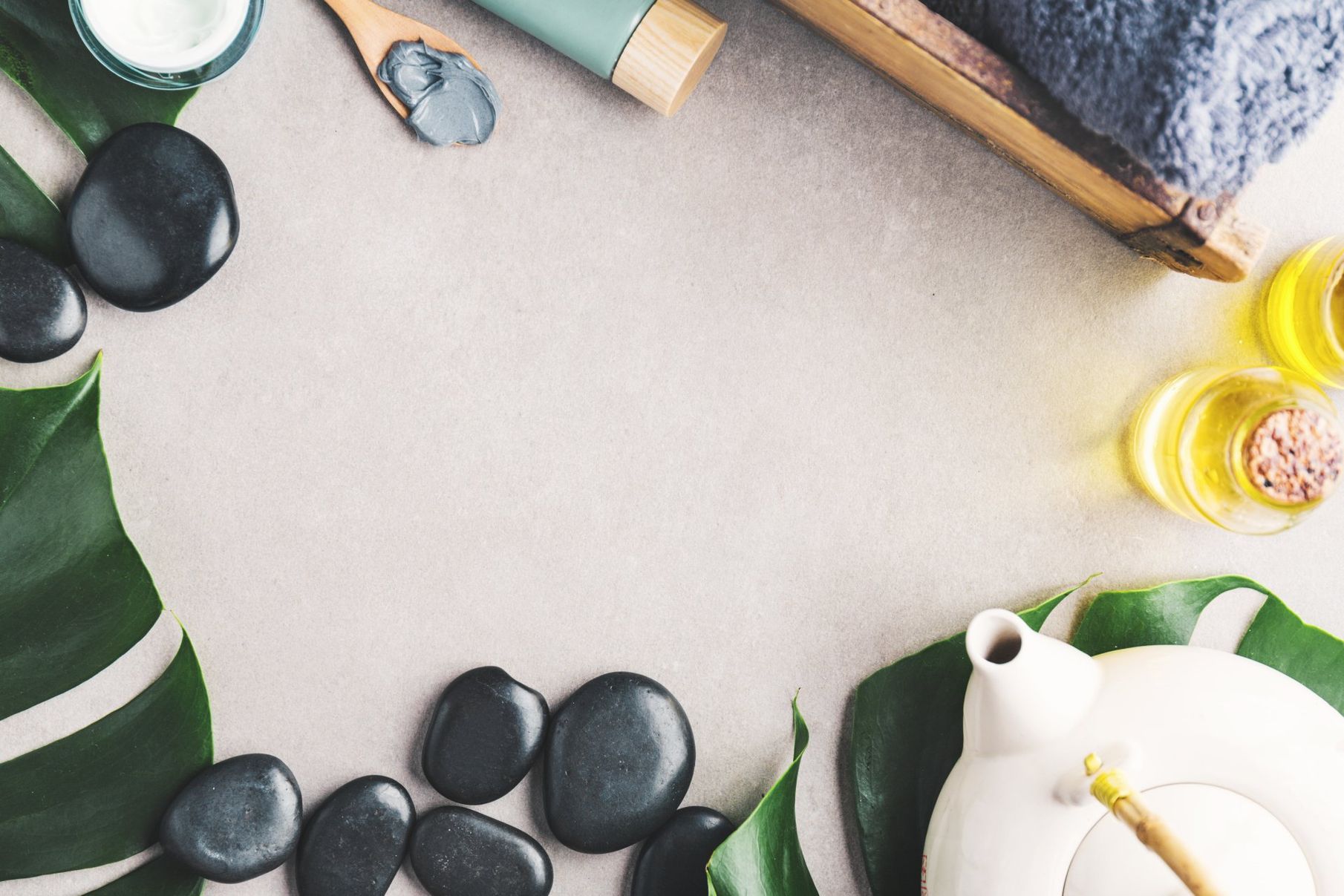 Hot stones and Spa material image