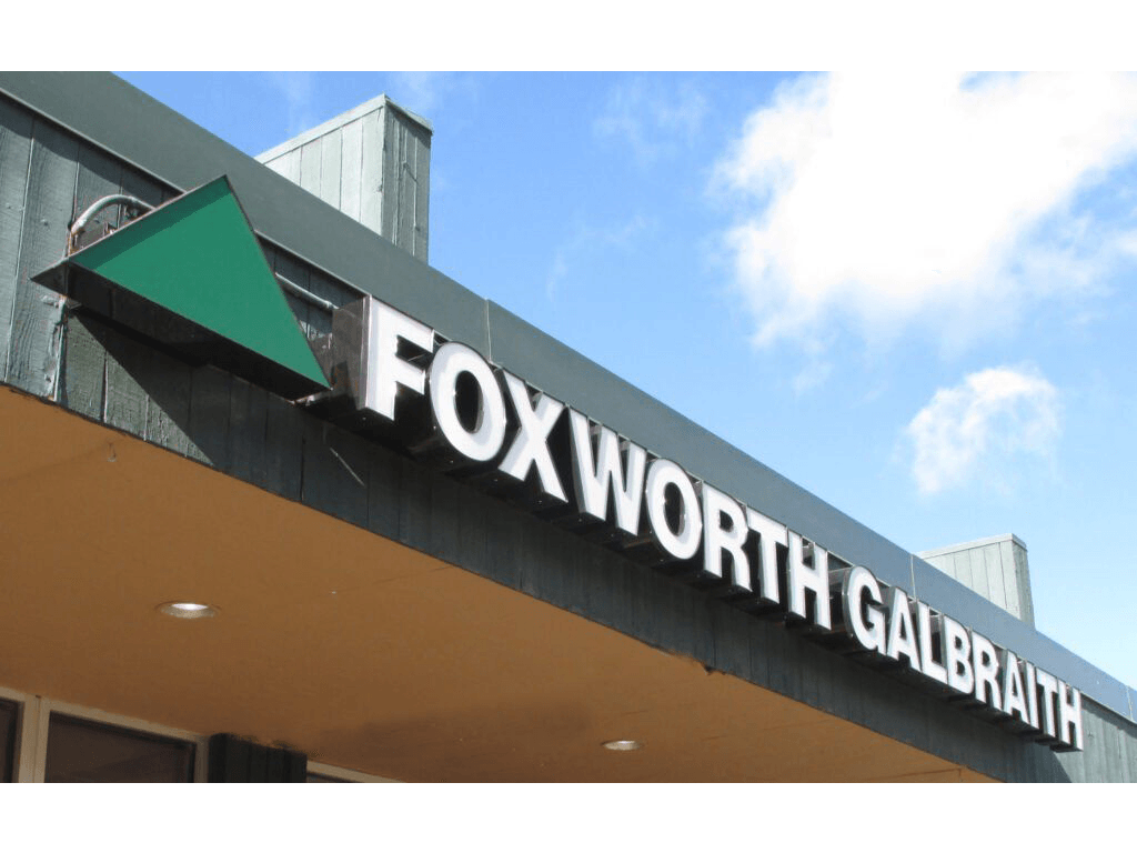Electrical sign with individual backlit letters