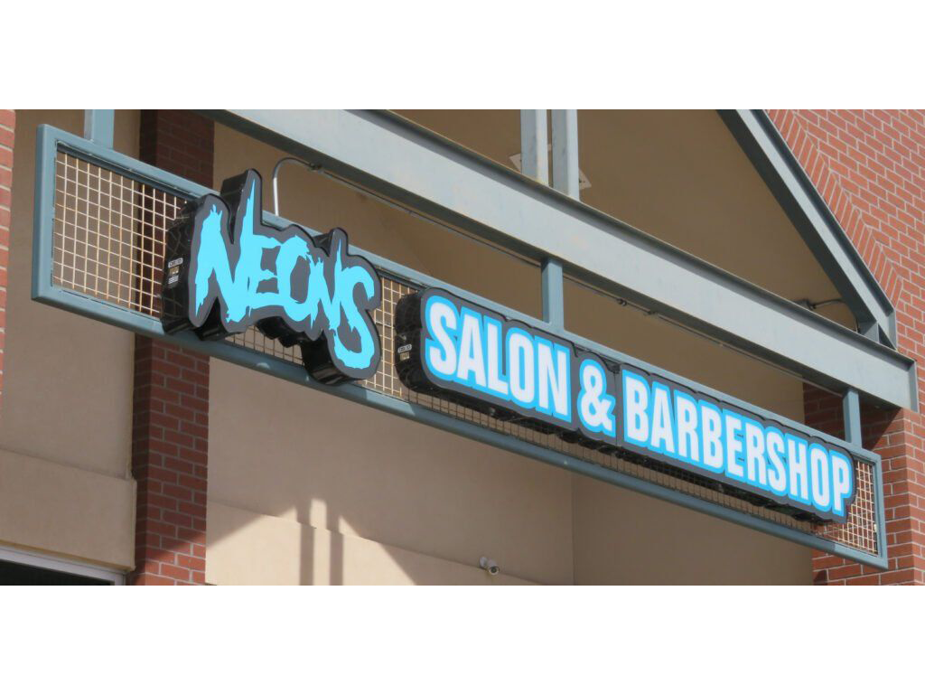 Custom built logo and letters