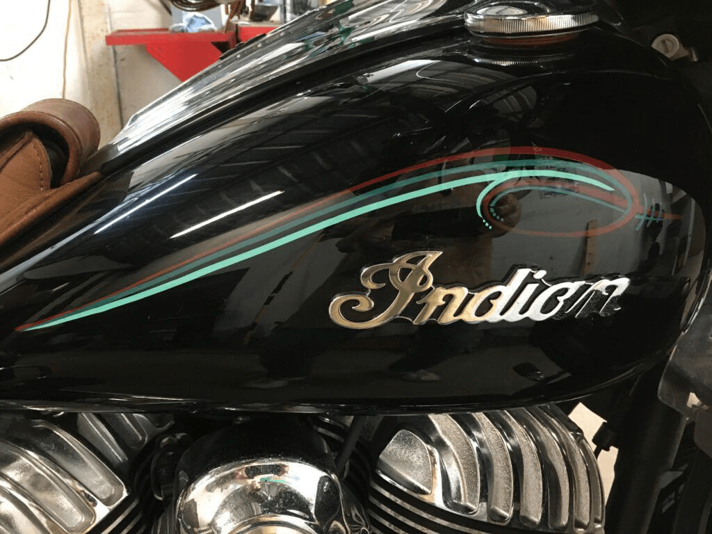 Motorcycle striping