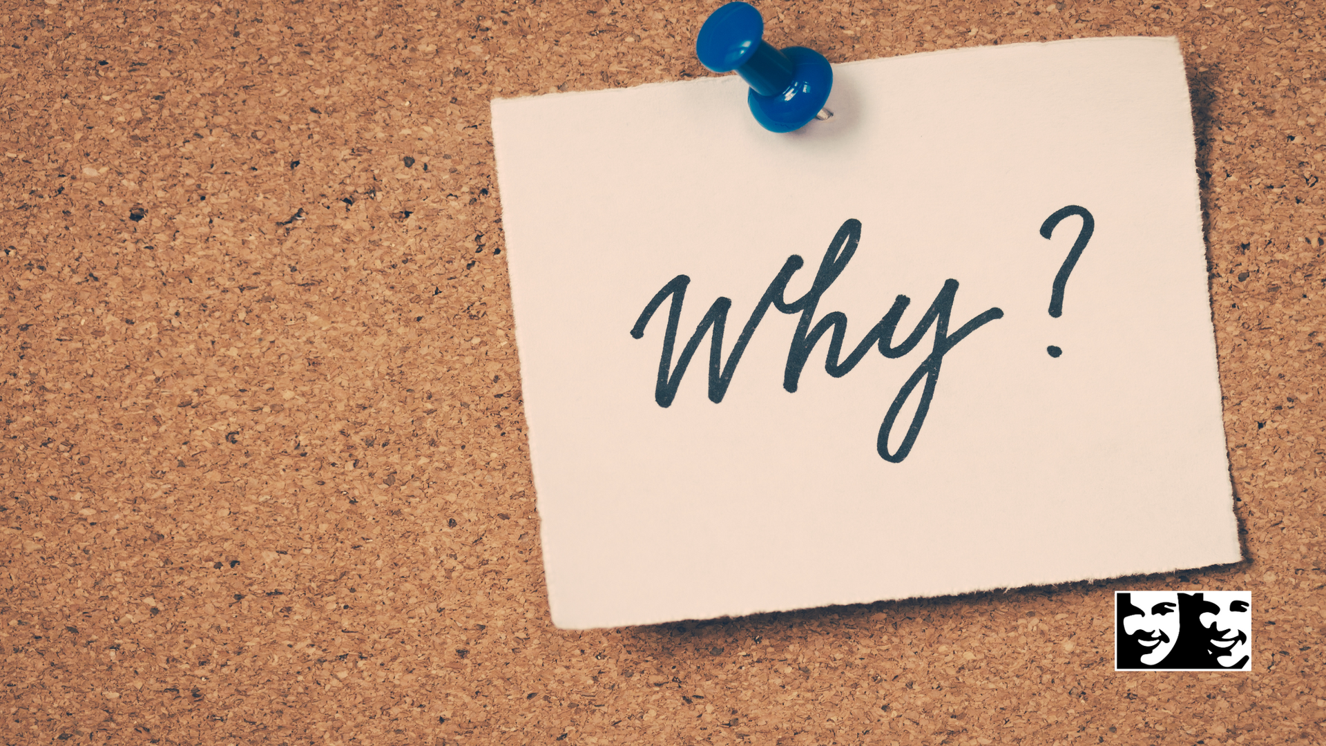 A piece of paper with the word why written on it