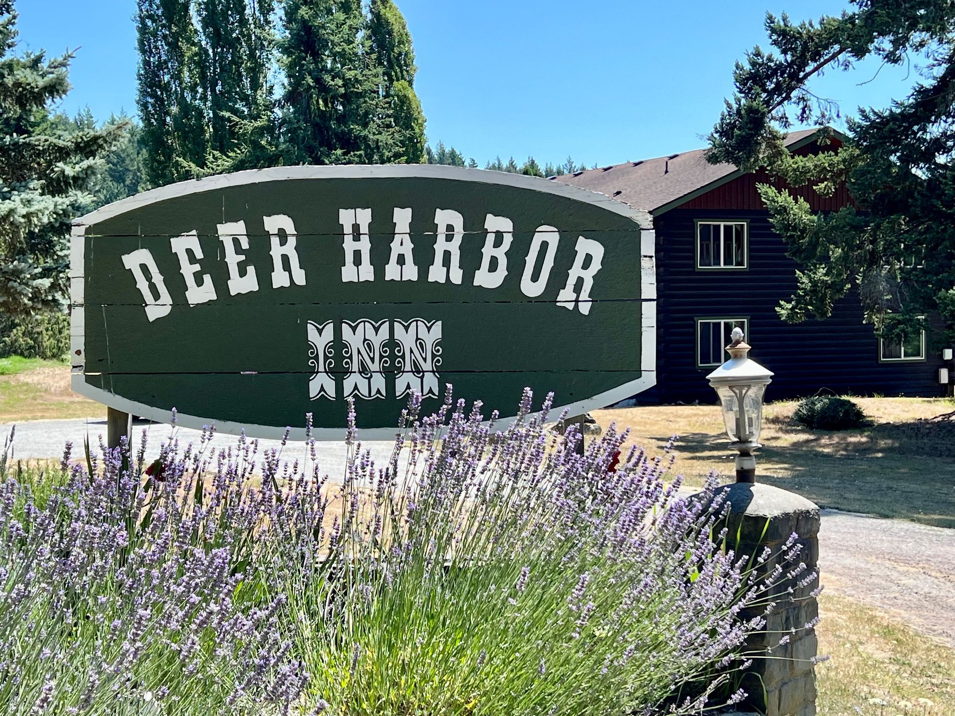 deer harbor sign