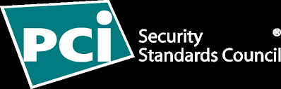 PCI Security Standards Council logo on teal and black background