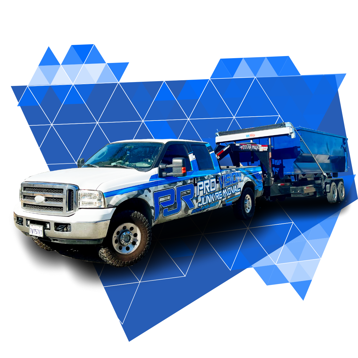 ProVision Junk Removal truck