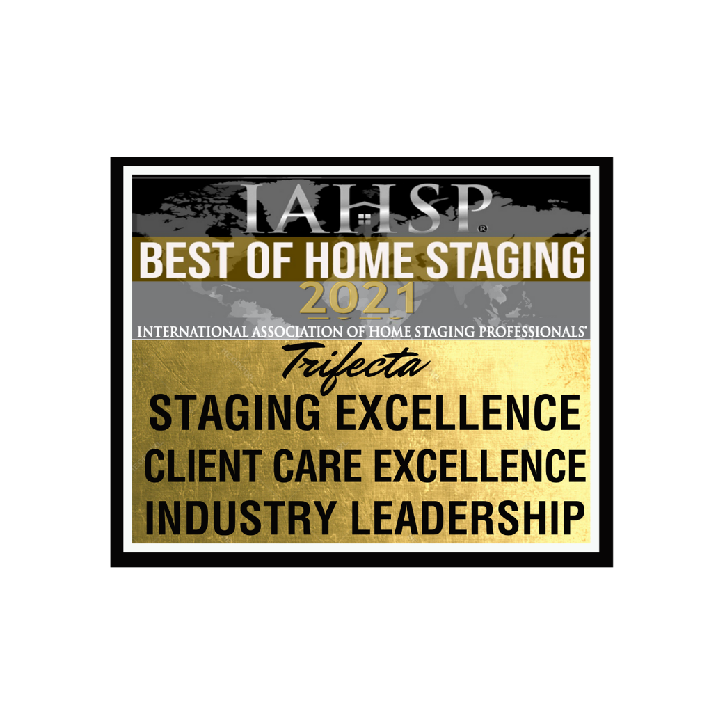 IAHSP Best of Home Staging 2021 award badge