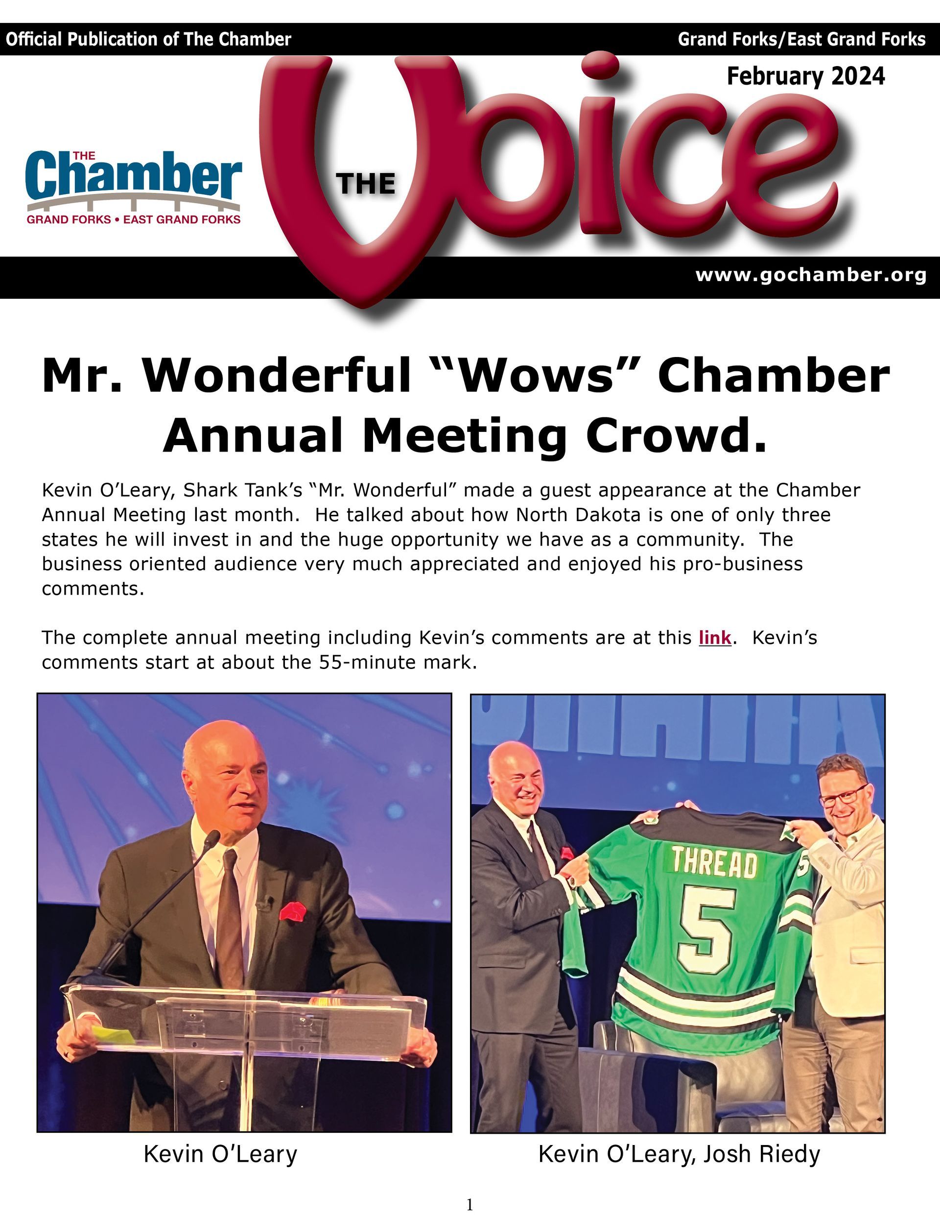 A man in a suit and tie is on the cover of a magazine.