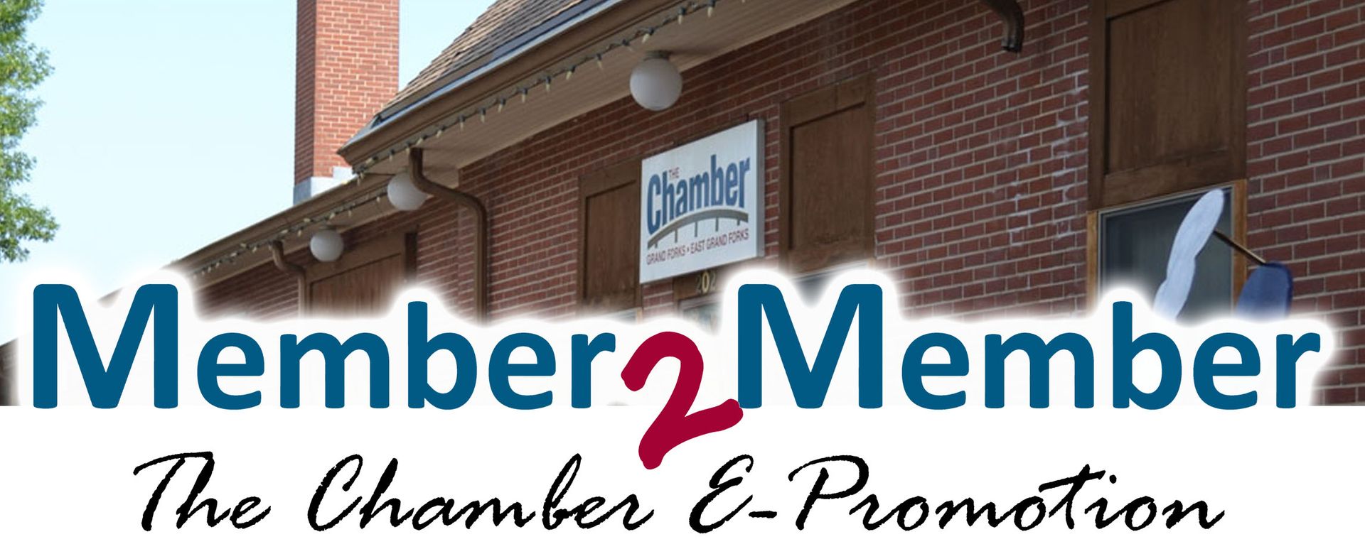 A sign that says information member 2 member on it