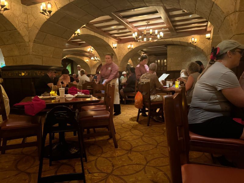 Inside of Le Cellier Epcot