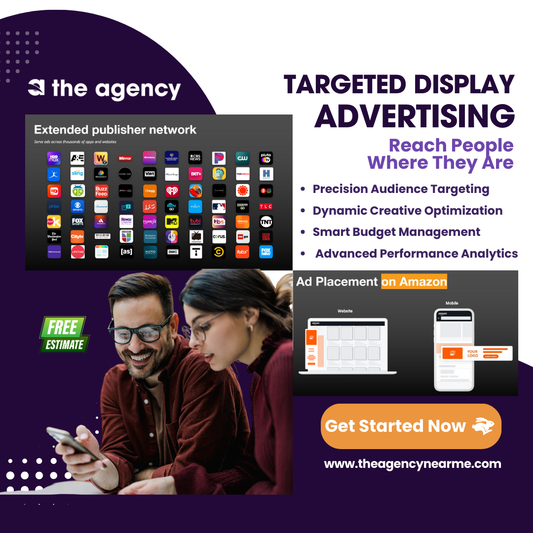 Targeted Display Ads for Small Business by The Agency in Lenexa, Kansas Targeted Display Ads for Small Business by The Agency in Lenexa, Kansas