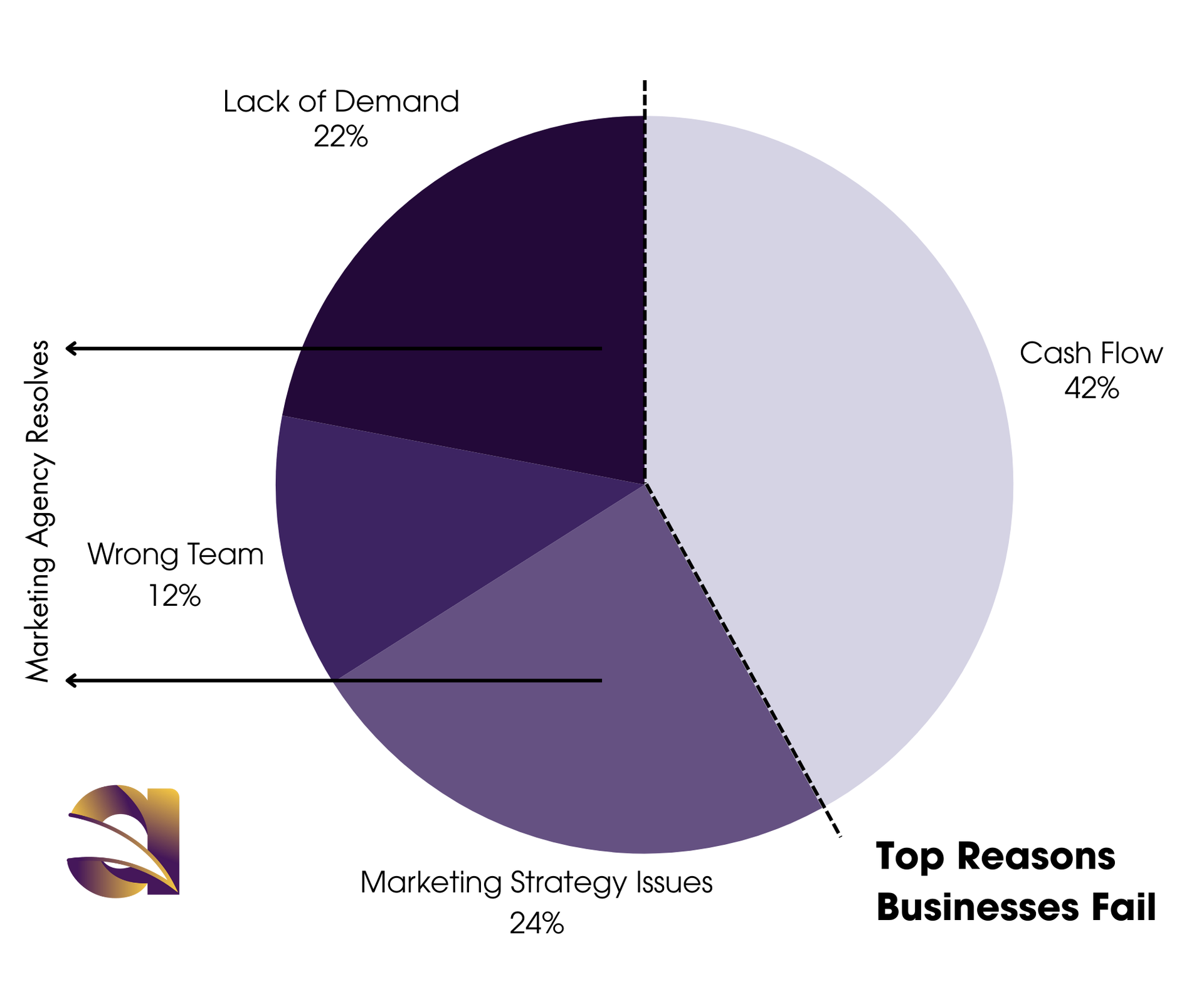 Top Reasons Businesses Fail Top Reasons Businesses Fail