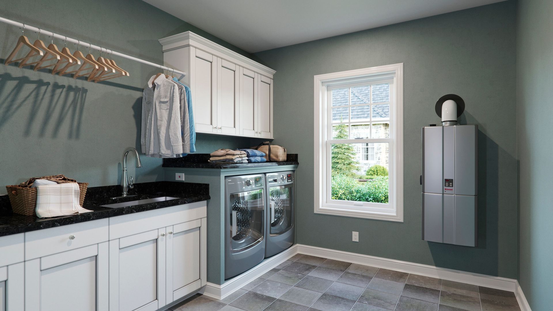 water heater in home