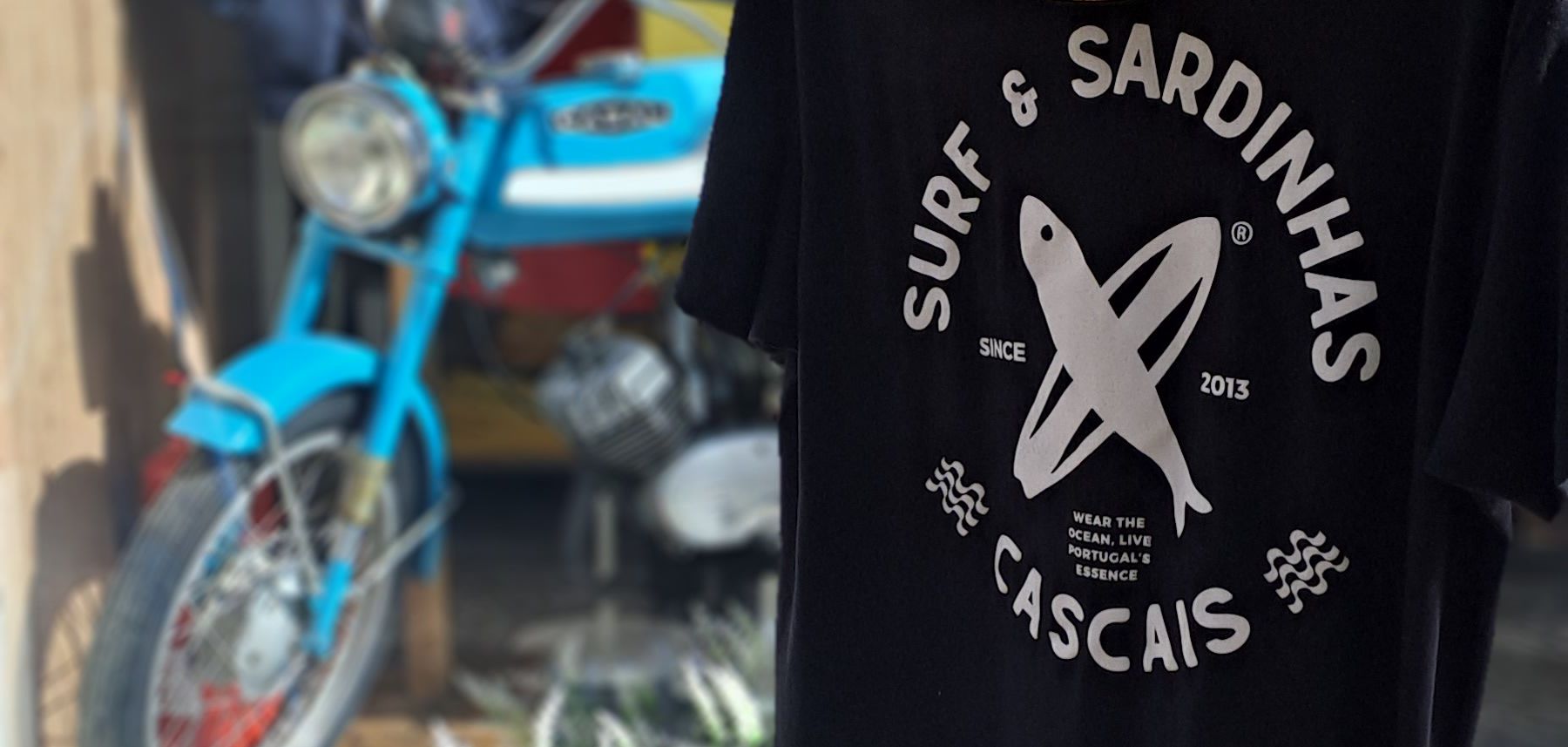 Surf & Sardinhas Surfwear Shop in Cascais Center Village