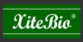 Green XiteBio logo in white script on a dark green rectangular background.