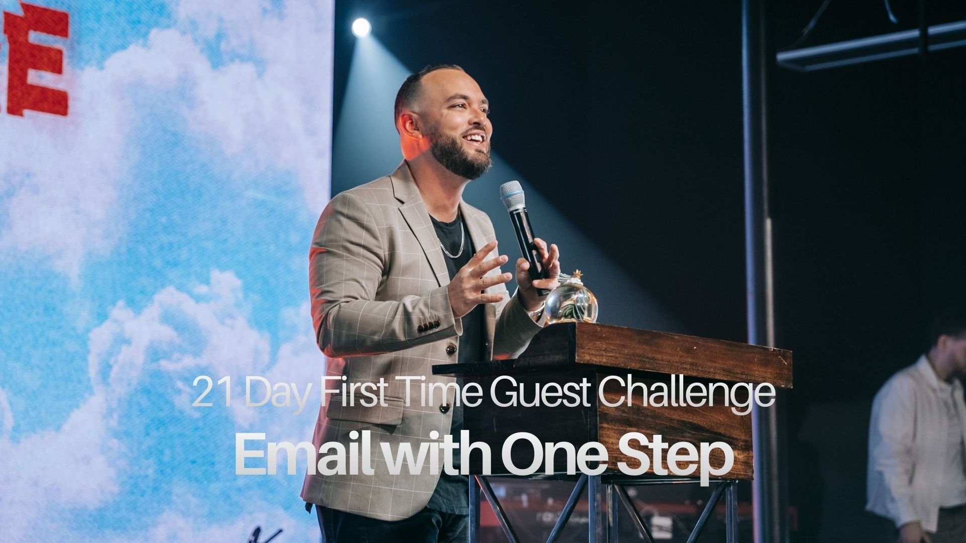First Time Guest Framework: Email with one clear step
