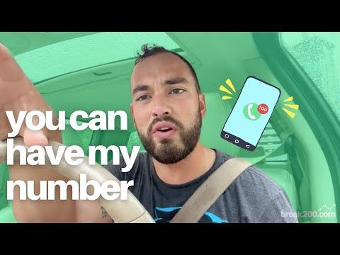 Why I Give My Number To Anyone & Everyone