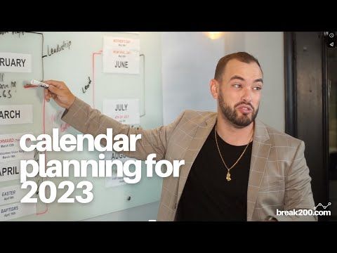 Calendar Planning (2023)