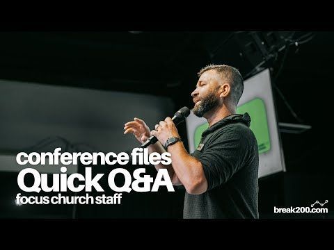 Conference Files: Quick Q&A