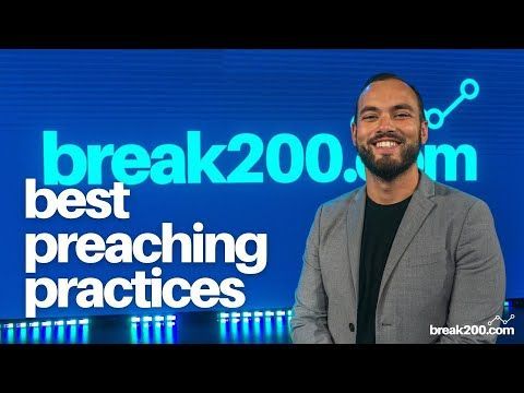 Best Preaching Practices