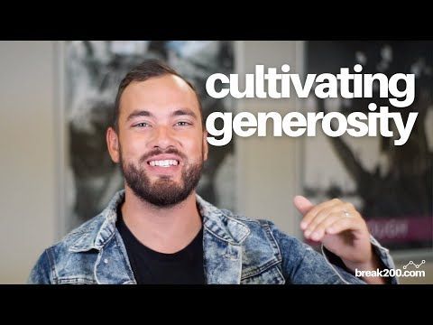 Cultivating Generosity