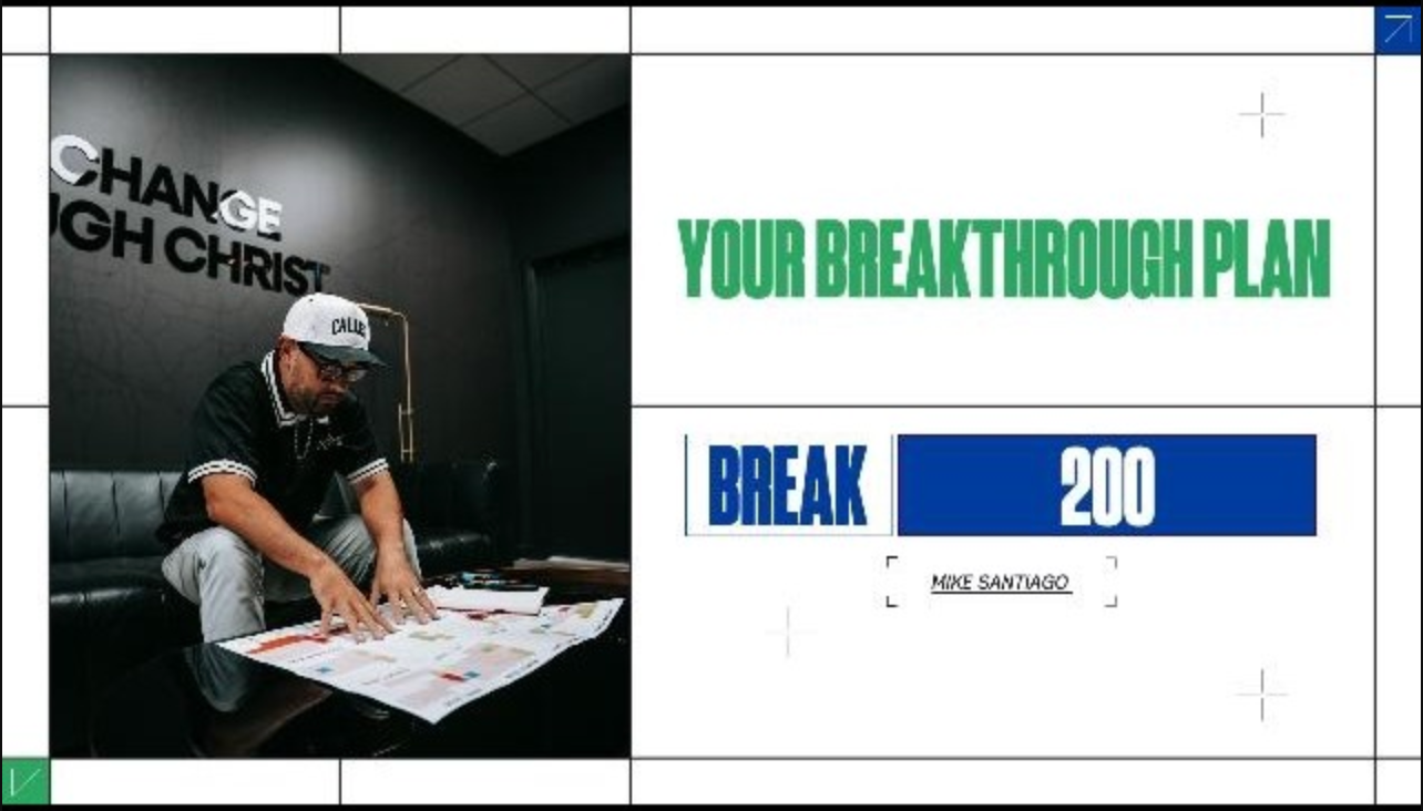 Your BREAKTHROUGH Plan