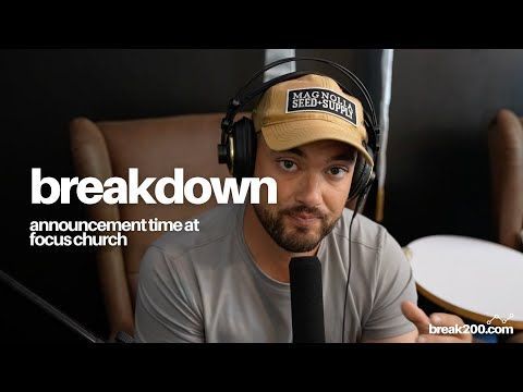 Breakdown: Announcement Time At Focus Church