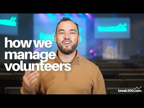 How We Manage Volunteers