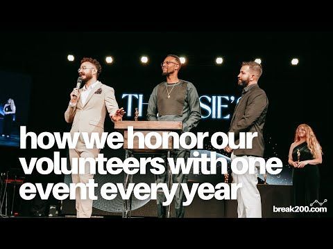 How We Honor Our Volunteers With One Event Every Year