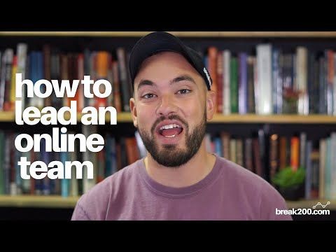 How To Lead An Online Team