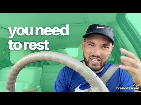 Establishing A Rhythm For Rest