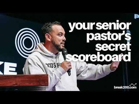 Your Senior Pastor’s Secret Scoreboard