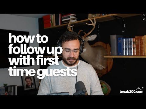 How To Follow Up With First-Time Guests