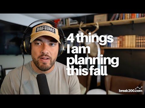 4 Things I’m Planning For This Fall