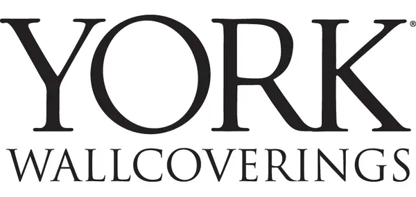 York Wallcoverings logo in black text on a white background.