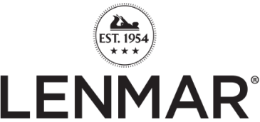 Lenmar logo with a plane icon inside a circle, text "EST. 1954", and the company name.
