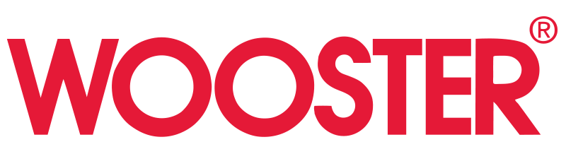 Red "WOOSTER" logo with registered trademark symbol.