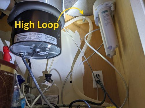dishwasher high loop