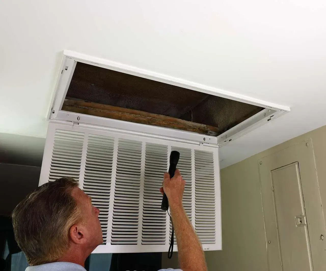 home inspection | man checking the house