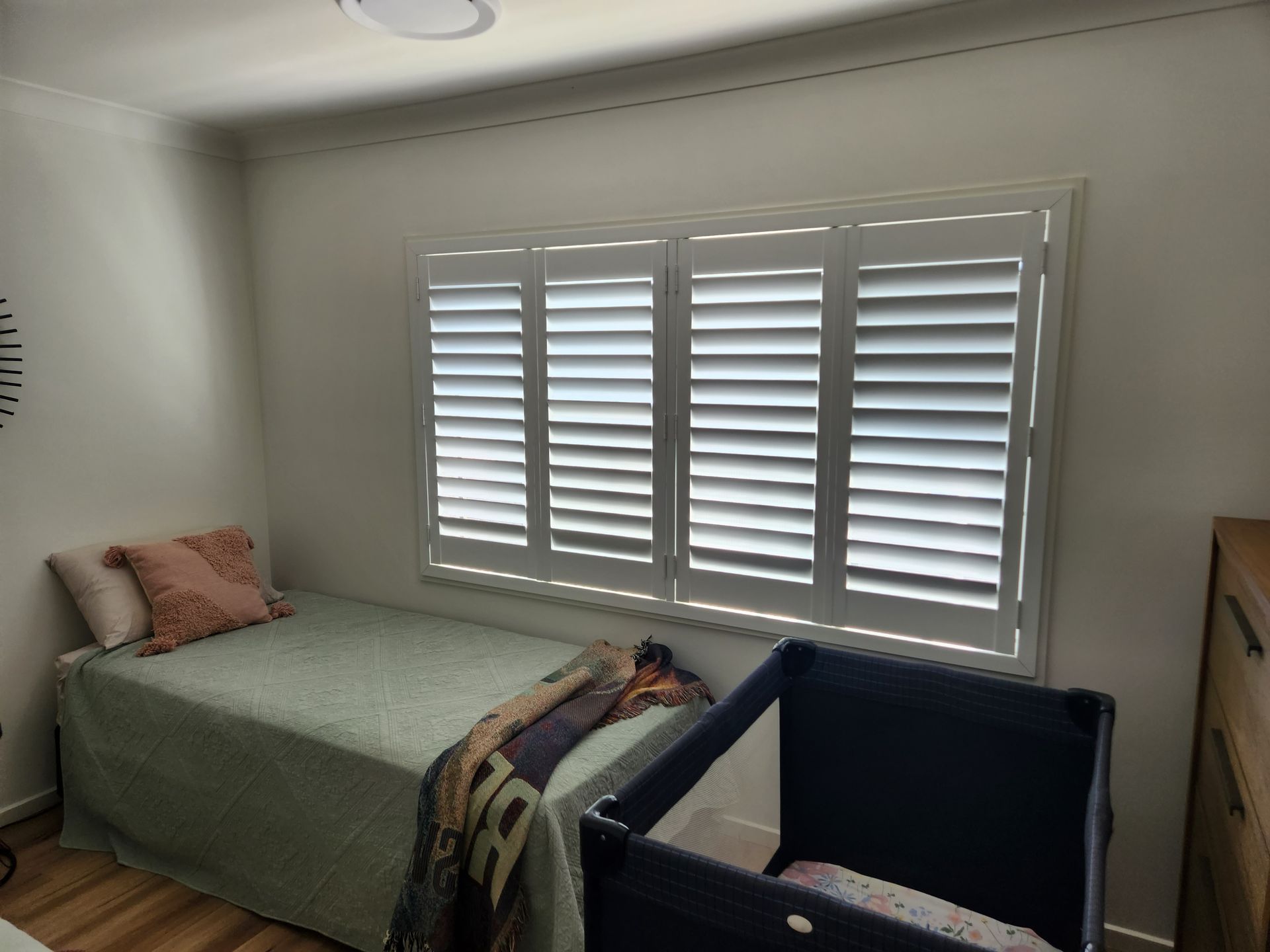 Bedroom Shutters In Ballina