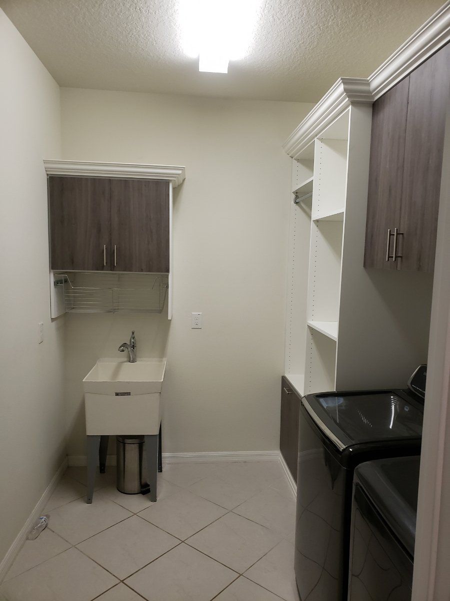 Custom Laundry Room System Project