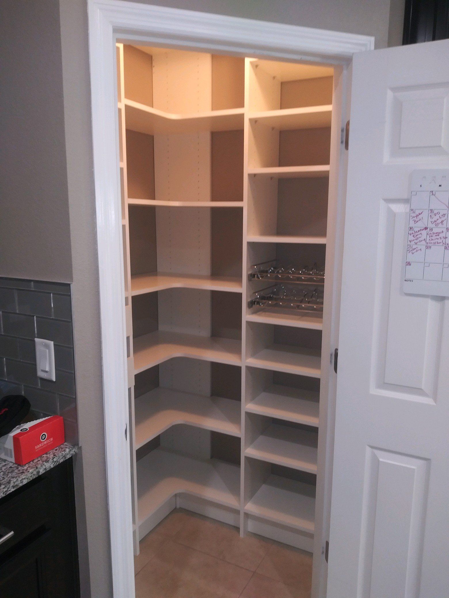 Custom Kitchen Pantry System Project