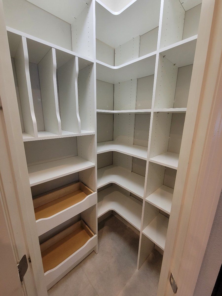Custom Kitchen Pantry System Project