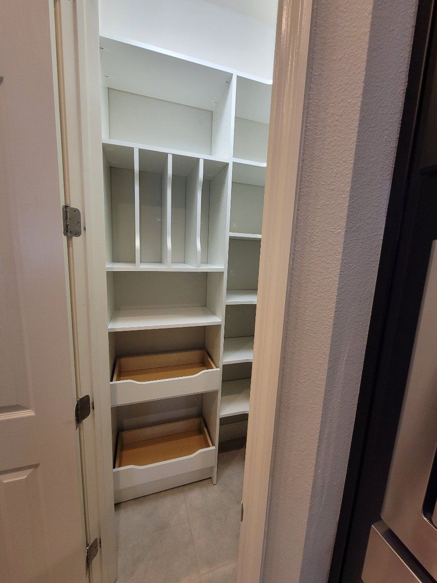 Custom Kitchen Pantry System Project